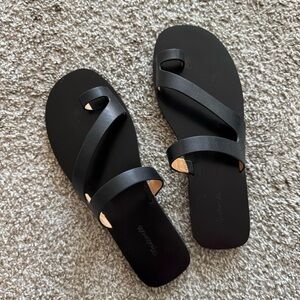 Madewell Black Sandals - New - Size 8.5